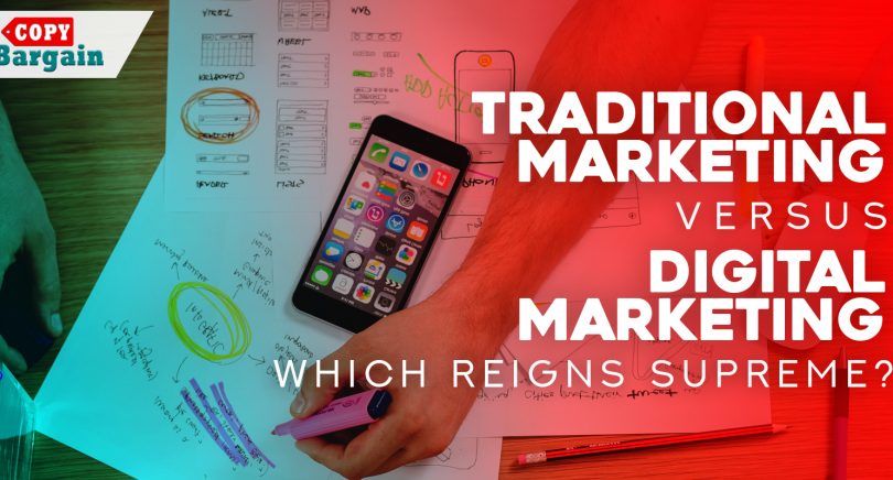 Traditional Marketing versus Digital Marketing