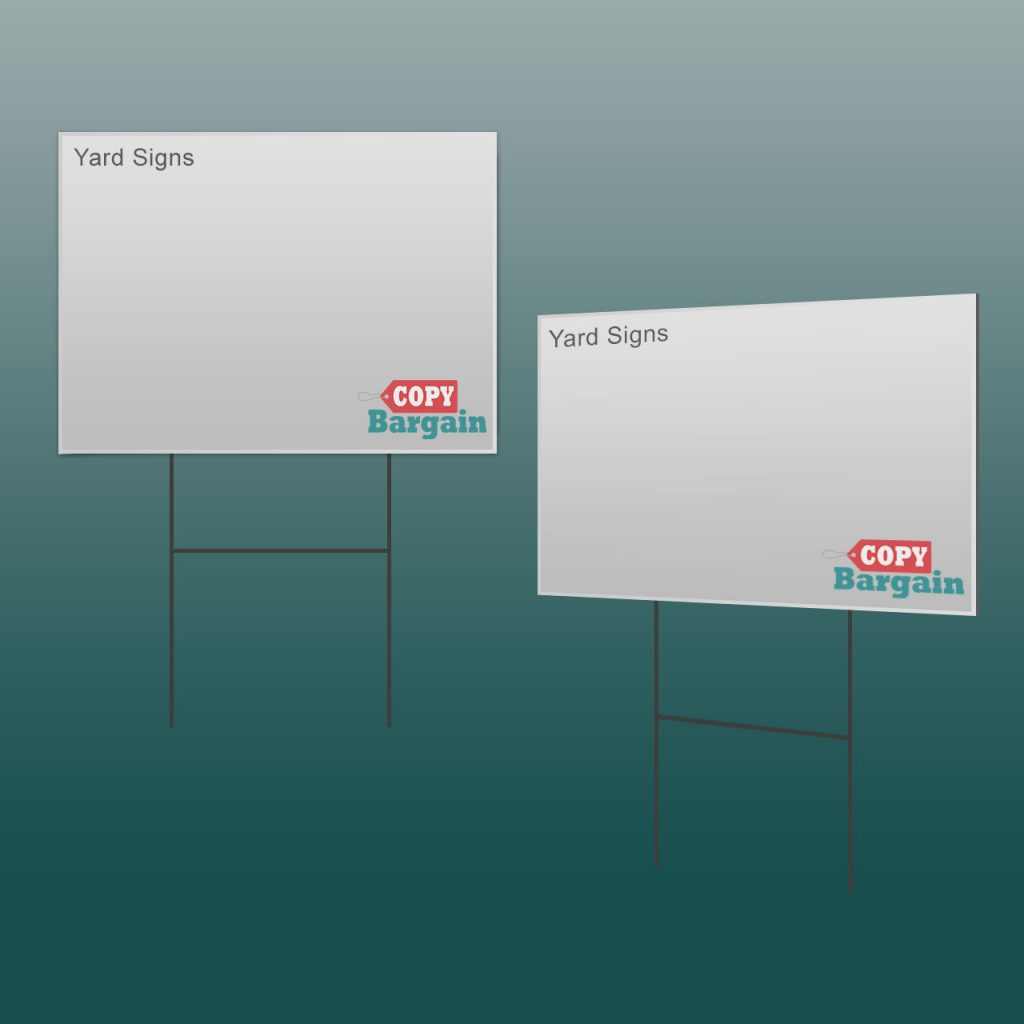 Copy Bargain Yard Signs